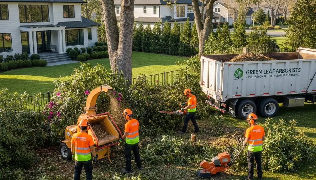 Professional shrub removal service in Kissimmee, FL clearing overgrown and unwanted bushes