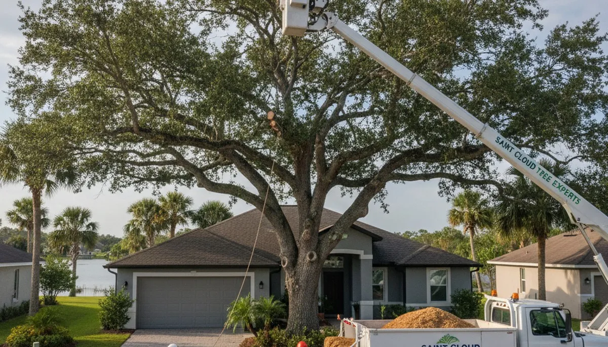 Professional tree removal service in Kissimmee FL by certified arborists
