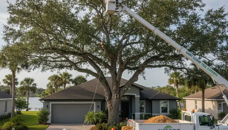 Professional tree removal service in Kissimmee FL by certified arborists